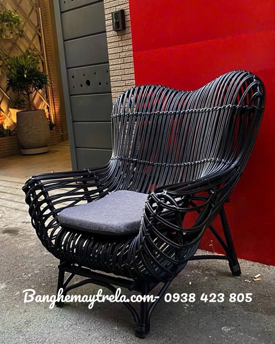 Ghế mây tre đọc sách thư giãn